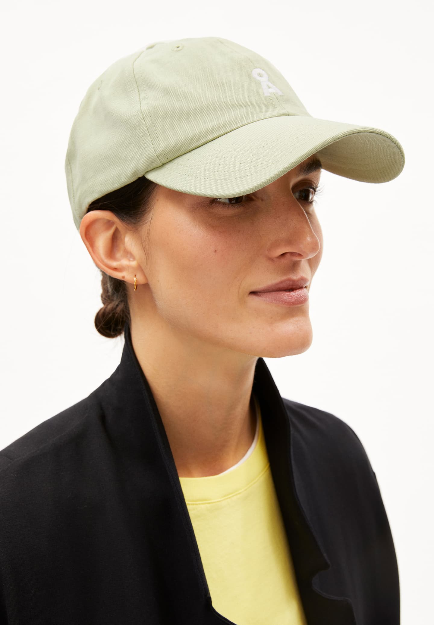 Casquette en coton bio | vert pastel "yenaas bold pastel green"