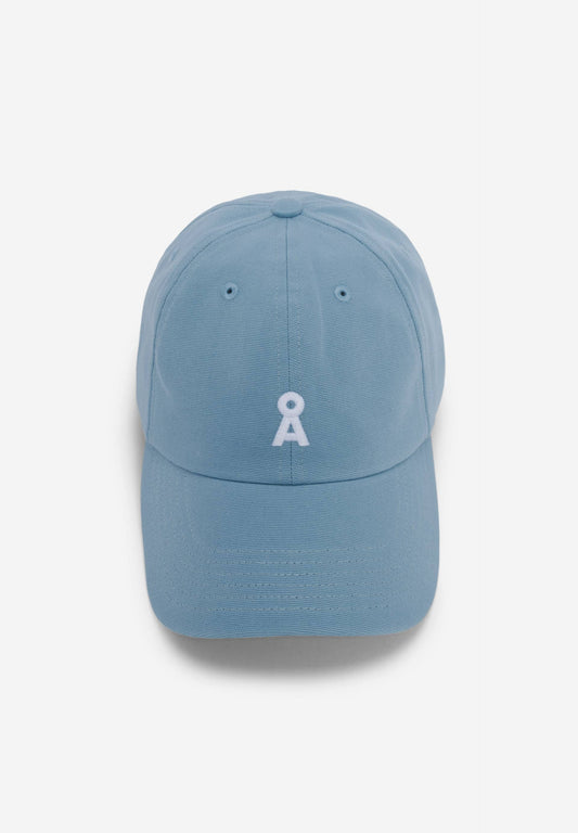 Casquette en coton biologique | bleu "Yenaas bold - pigment blue"