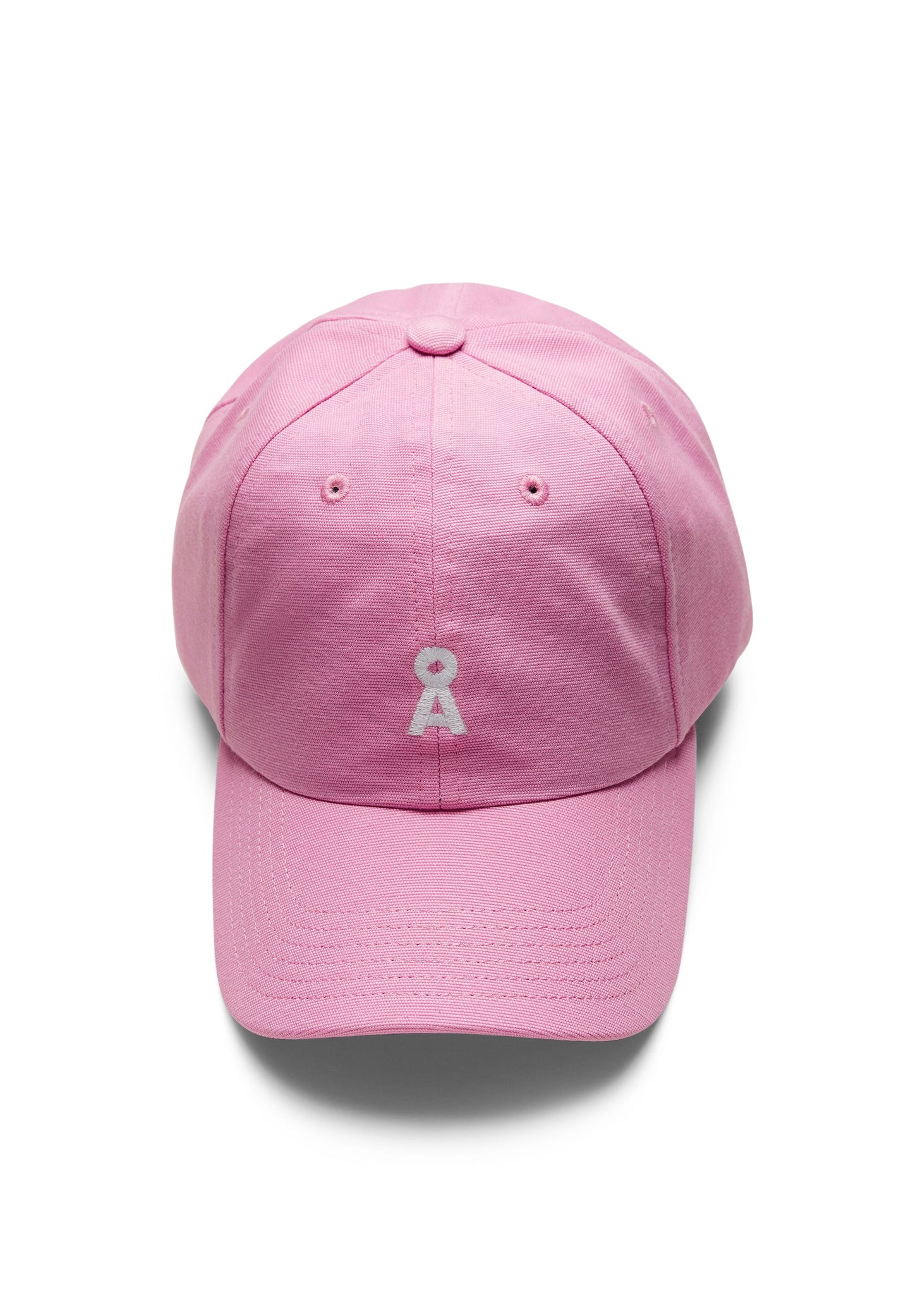 Casquette rose framboise en coton bio - yenaas bold raspberry pink