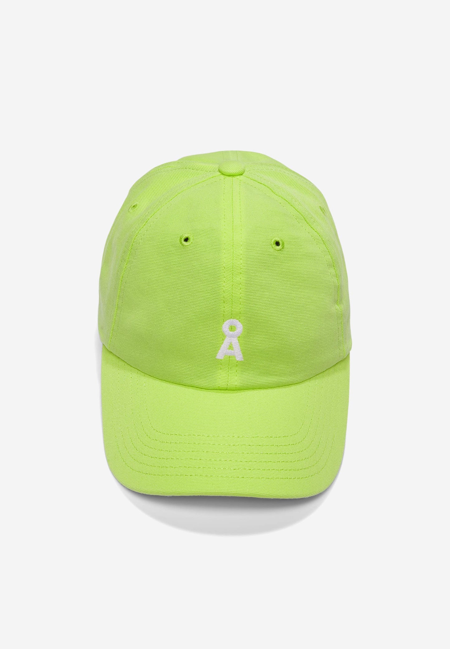 Casquette en coton bio | vert "yenaas bold super lime"