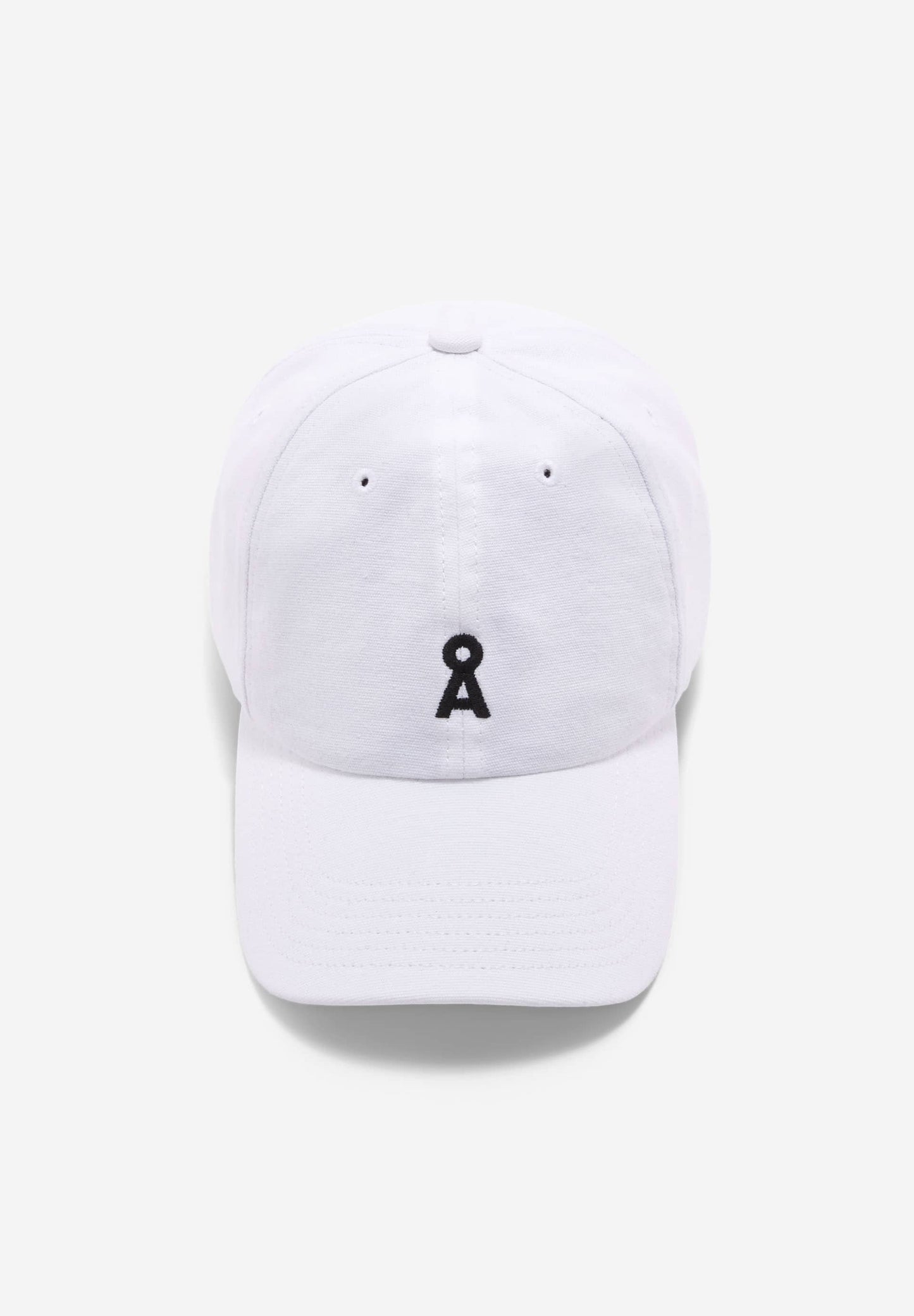 Casquette blanche en coton bio - yenaas bold white