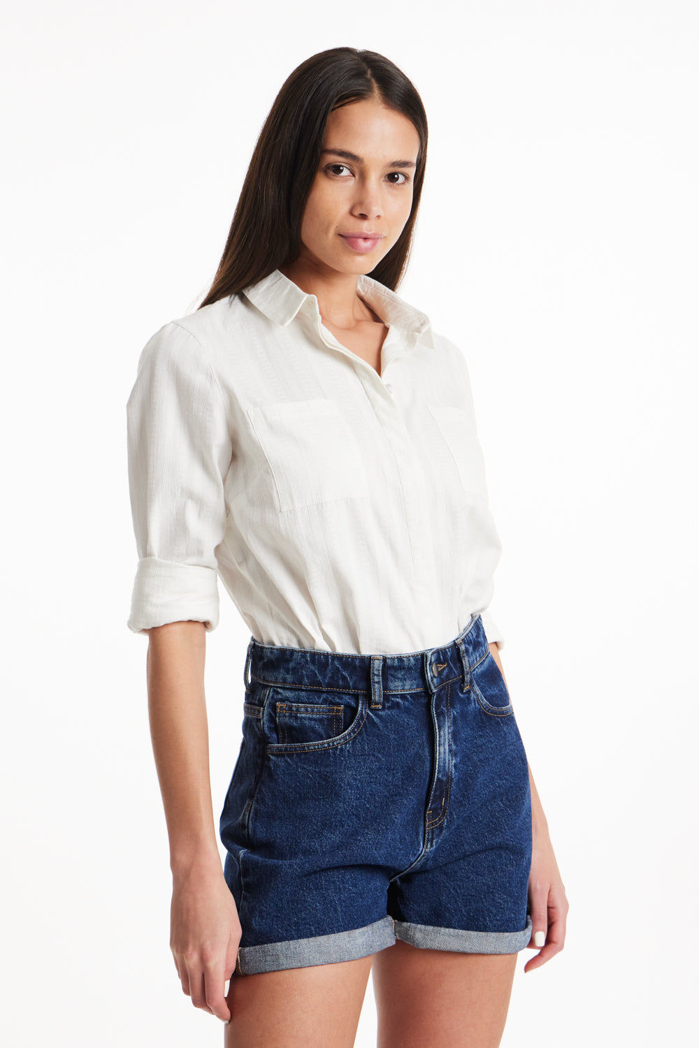 Short en jean en coton bio - yetta