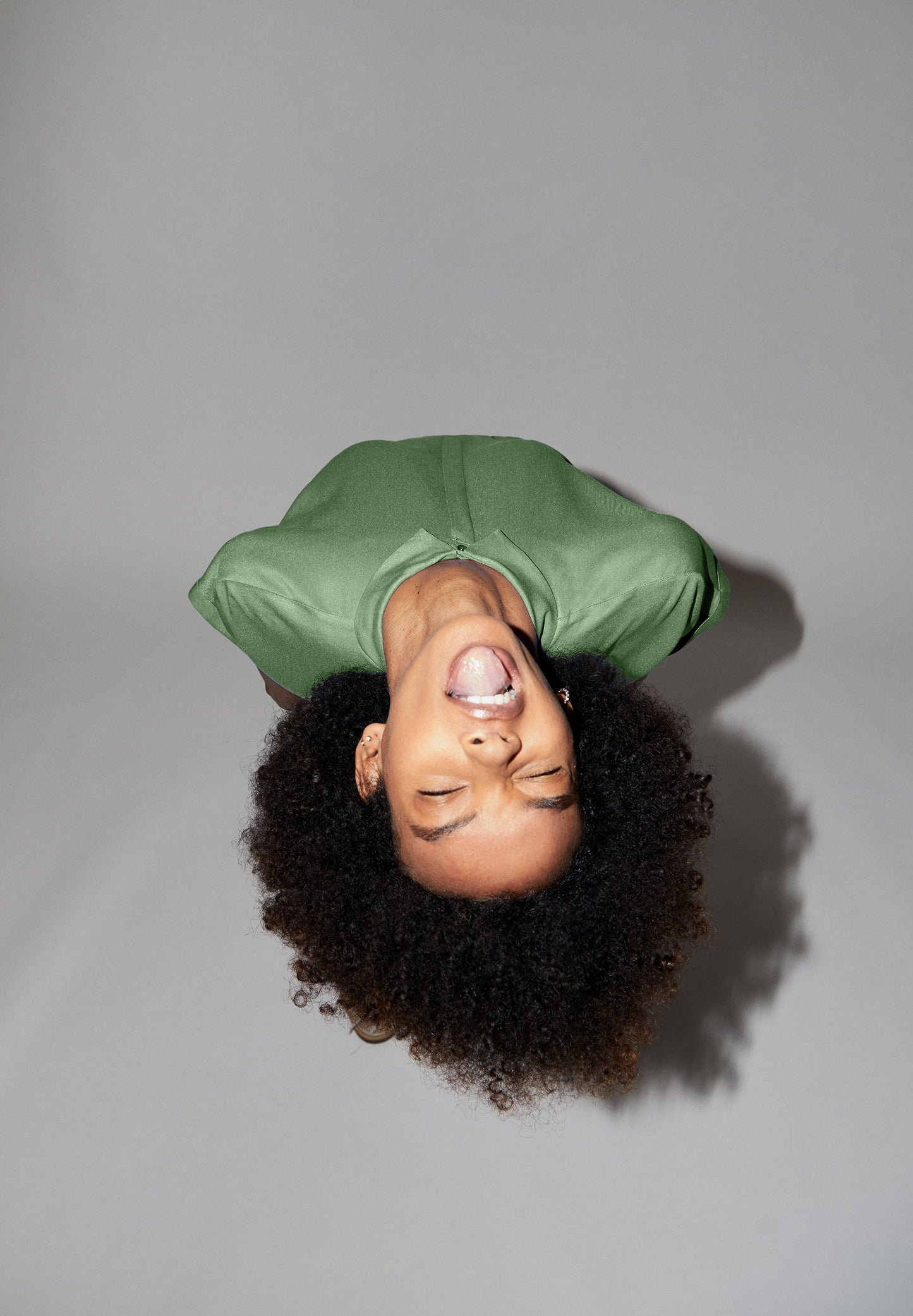 Chemisette en ecovero | Vert "zonjaa smith green"