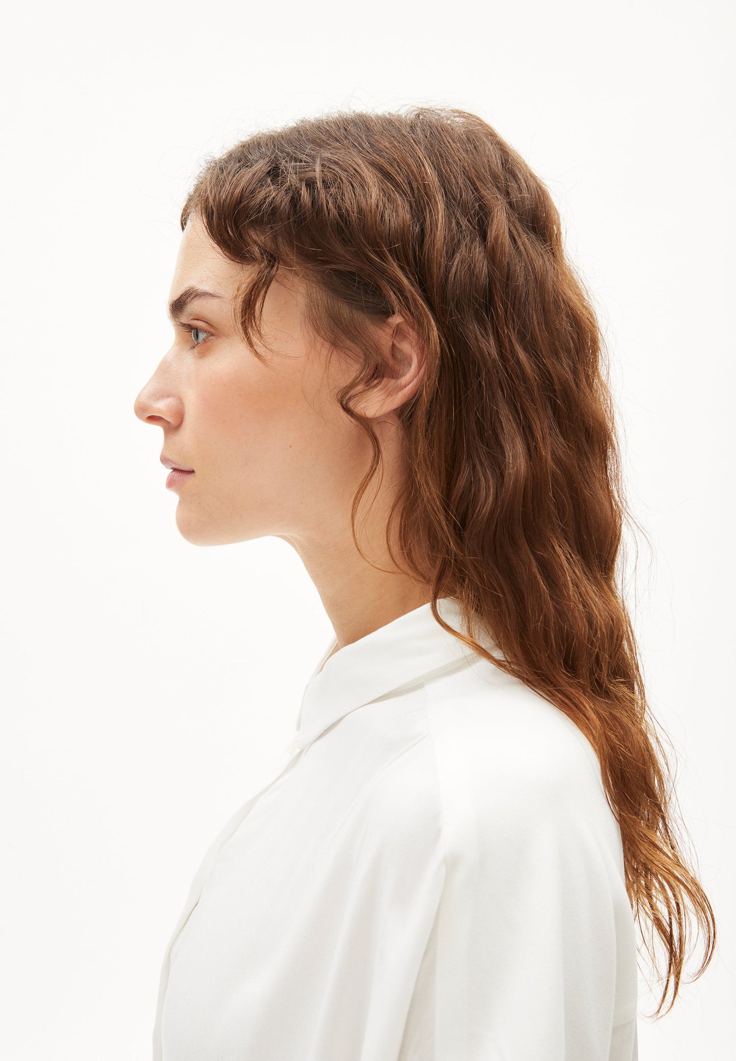 Chemiser blanche en ecovero - zonyaa off white
